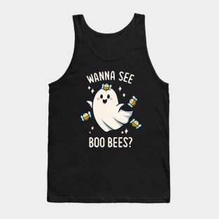 Halloween funny boo bees Tank Top